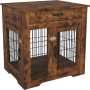 Wooden Dog House Indoor Modern Dog Kennel Side End Table