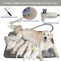 Dog Heating Pad for Large Bed Indoor,Waterproof Heated  Mat,Pet Cat Puppy Heating