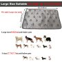 Dog Heating Pad for Large Bed Indoor,Waterproof Heated  Mat,Pet Cat Puppy Heating