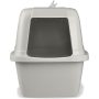 Large Enclosed Cat Pan with Odor Door Cat Litter Box