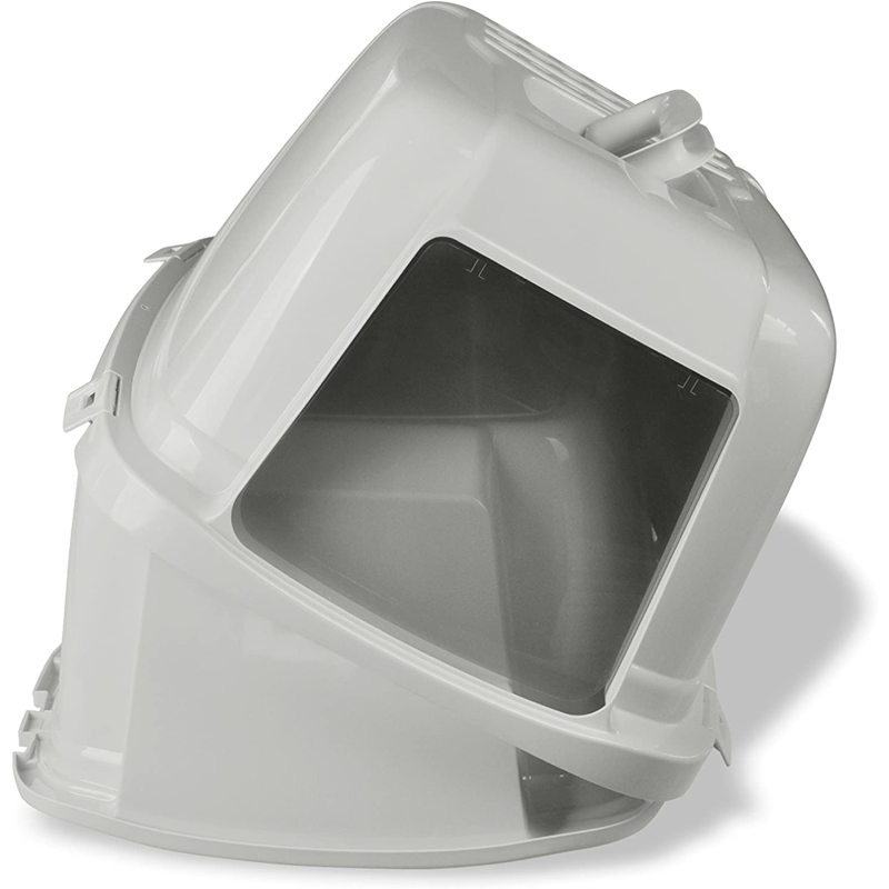 Large Enclosed Cat Pan with Odor Door Cat Litter Box