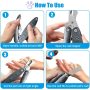 Dog Nail Trimmer for Anxiety Sensitive Dog, Quiet Sharpest Smoothest Nail Clippers for X Large Medium Small Size Breed, Heavy