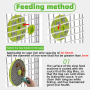 Hot Sell Dog cat slow feeder Slow Eating Dog Bowl fit for Regular Dog cage Crate