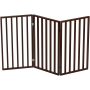 Pet Gate Collection Dog Gate for Doorways Stairs or House Freestanding Folding Wooden Indoor Dog Fence Collection