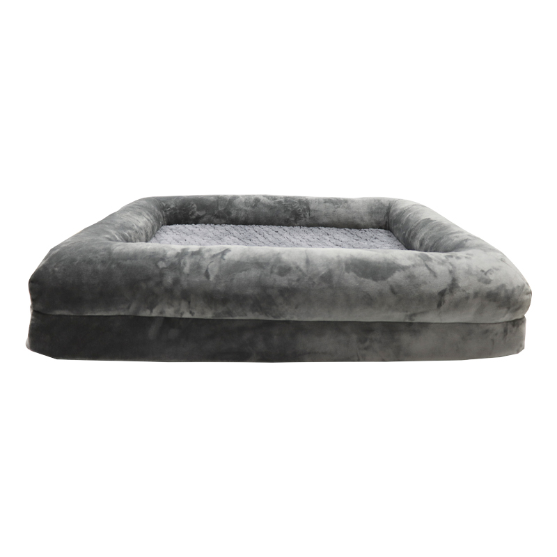 Dog Beds for Large Dogs Orthopedic Bolster Couch Pet Bed Dog Sofa Bed for Comfortable Sleep