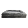 Dog Beds for Large Dogs Orthopedic Bolster Couch Pet Bed Dog Sofa Bed for Comfortable Sleep