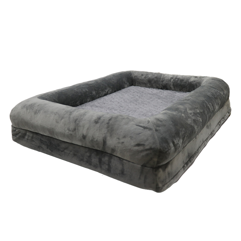 Dog Beds for Large Dogs Orthopedic Bolster Couch Pet Bed Dog Sofa Bed for Comfortable Sleep