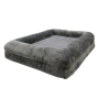 Dog Beds for Large Dogs Orthopedic Bolster Couch Pet Bed Dog Sofa Bed for Comfortable Sleep