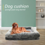 Dog Beds for Large Dogs Orthopedic Bolster Couch Pet Bed Dog Sofa Bed for Comfortable Sleep