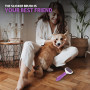 Effortlessly Removes Tangles Pet Slicker Brush for Pet Hair Remover