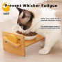 dogs Cats Feeder Bowl Dispenser Double Pet Bowls For Cat