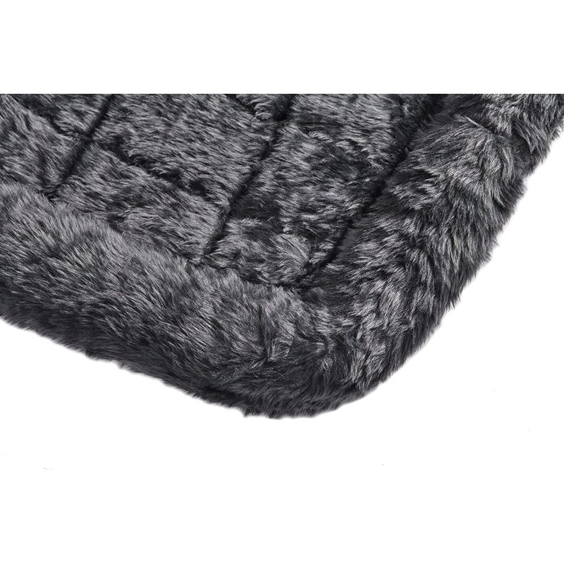 Dog Bed or Cat Bed w/ Comfortable Bolster | Ideal for Medium / Large Dog Breeds & Fits a 36-Inch Dog Crate