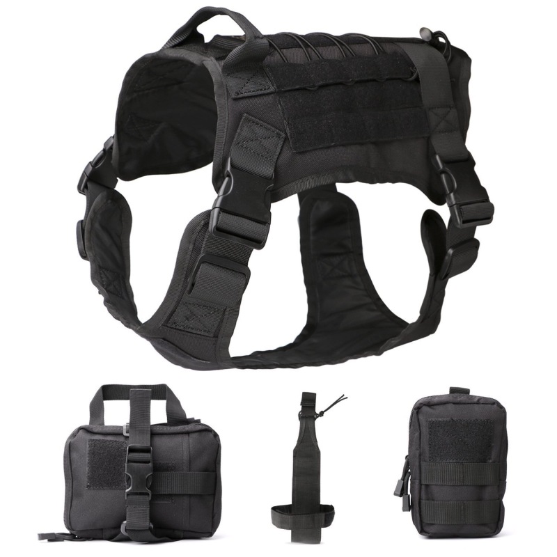 Tactical Dog Vest Breathable Military Dog Clothes