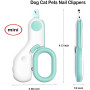 LED Light Pets Dog and Cat Nail Cutter Professional Grooming Tool for Tiny Pet