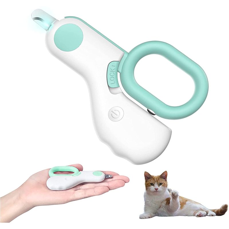 LED Light Pets Dog and Cat Nail Cutter Professional Grooming Tool for Tiny Pet