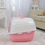 Wholesale Factory Price Toilet Abs Plastic Quick Cleaning Indoor Pet Cat Litter Box