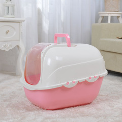 Wholesale Factory Price Toilet Abs Plastic Quick Cleaning Indoor Pet Cat Litter Box