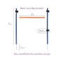 og Agility Equipment - Dog Jumping Hurdles Dog Obstacle Course Agility Set, Dog Agility Training Equipment