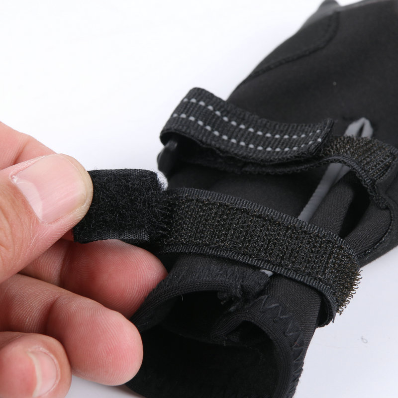 Dog Boots Waterproof Dog Shoes with Sturdy Anti-Slip Soles and Fleece Lining for Outdoor Activities