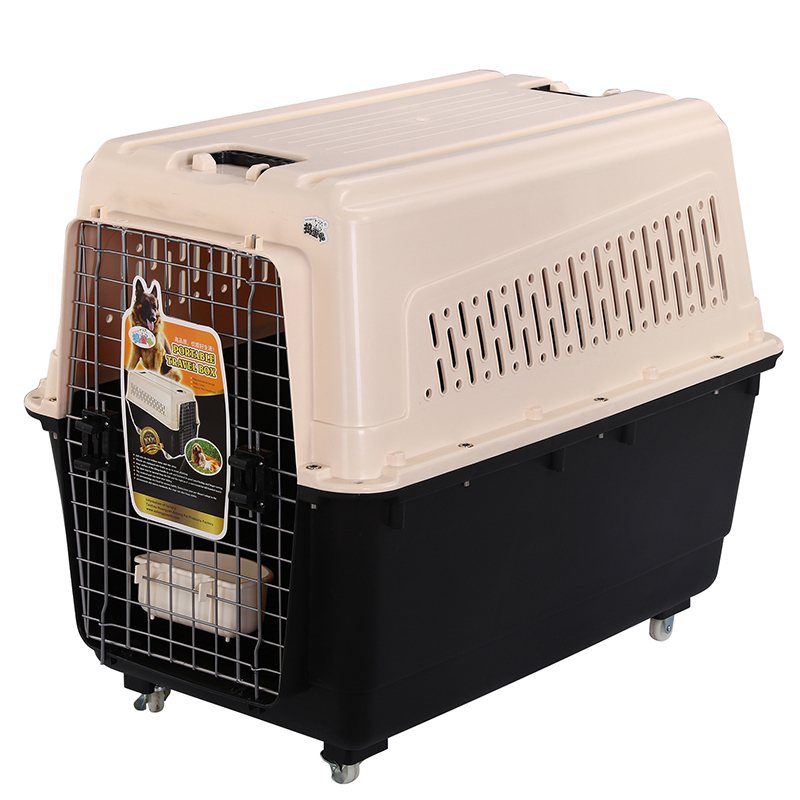 High Quality Durable Factory Price Travel Portable Pet Carriers Plastic Cat Cage