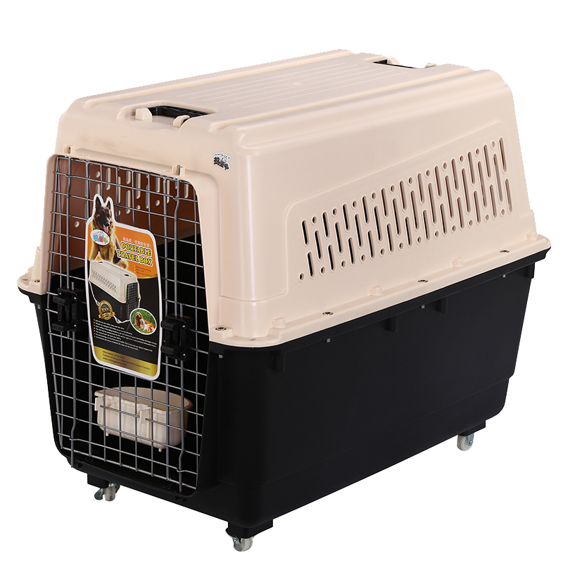 High Quality Durable Factory Price Travel Portable Pet Carriers Plastic Cat Cage