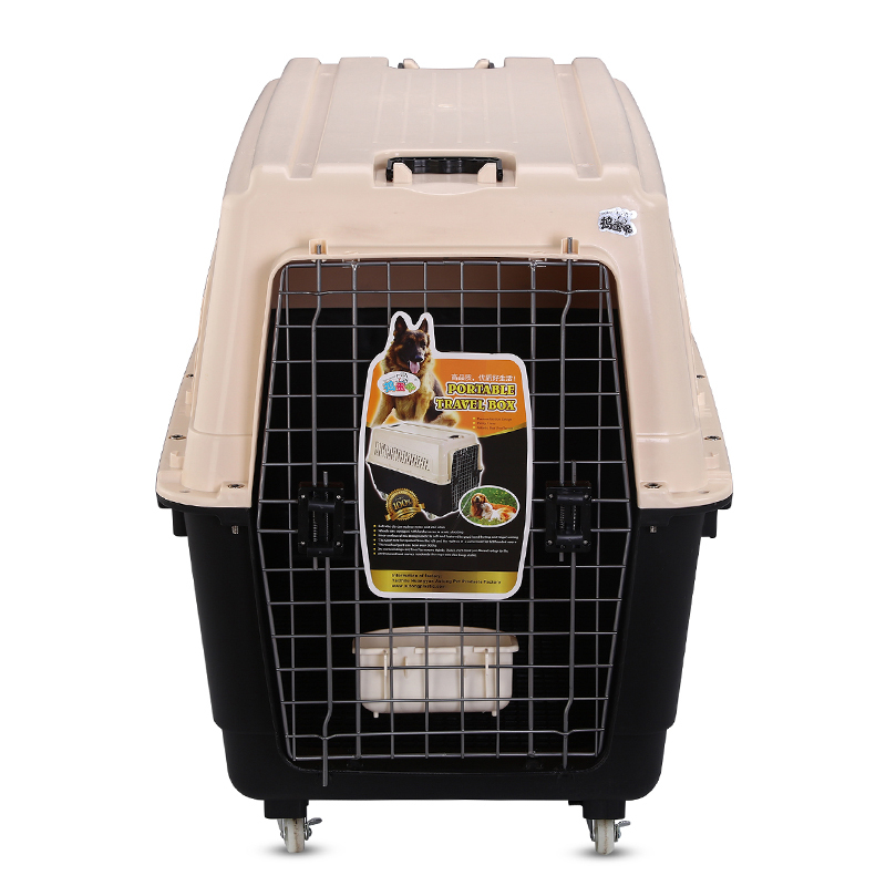 High Quality Durable Factory Price Travel Portable Pet Carriers Plastic Cat Cage