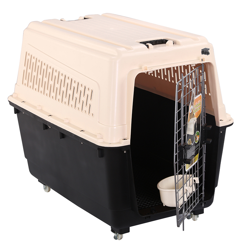 High Quality Durable Factory Price Travel Portable Pet Carriers Plastic Cat Cage
