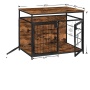 Wooden Dog Crate Dog Kennels Decorative Mesh Pet Crate End Table for Dog
