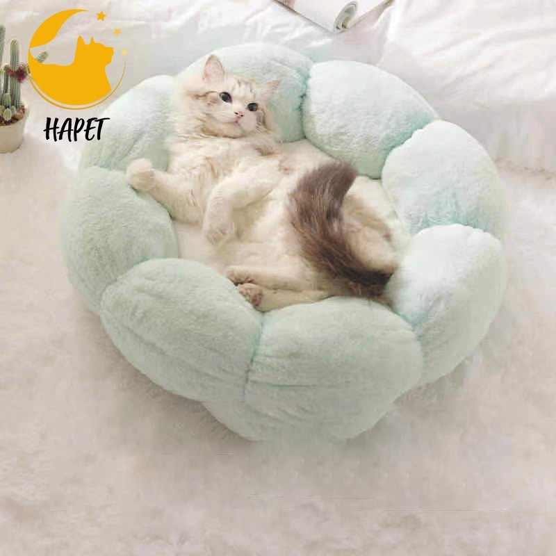 Dog Bed | Fluffy Lightweight Bedding Pads for Dogs & Cats Made from Ultra-Comfortable Faux Fur with Anti-Slip Bottom, Machine W