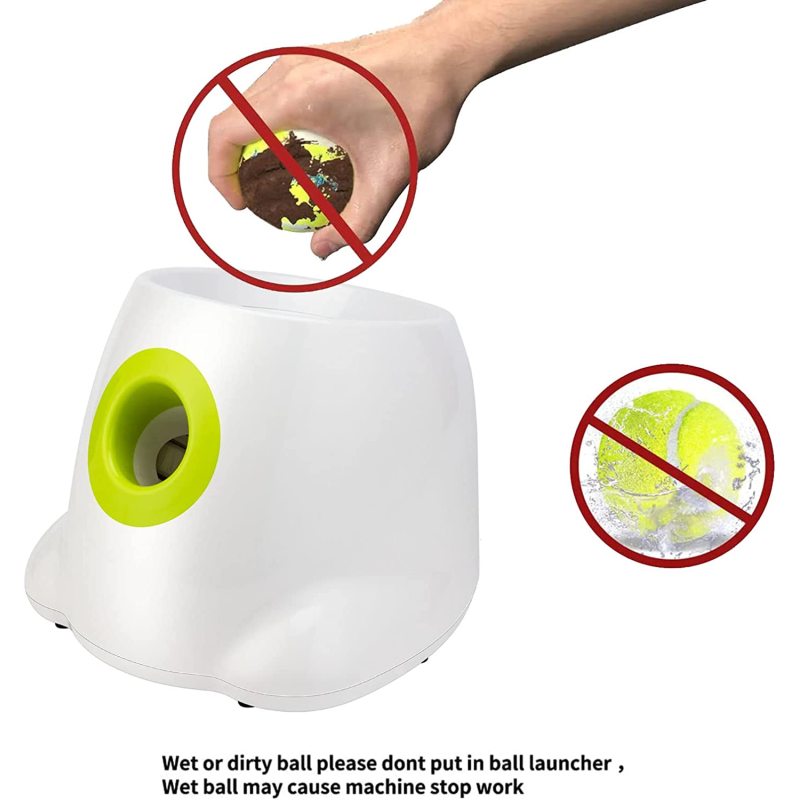 Automatic Toys Dog Ball Launcher Interactive Outside Thrower Machine for  Dogs