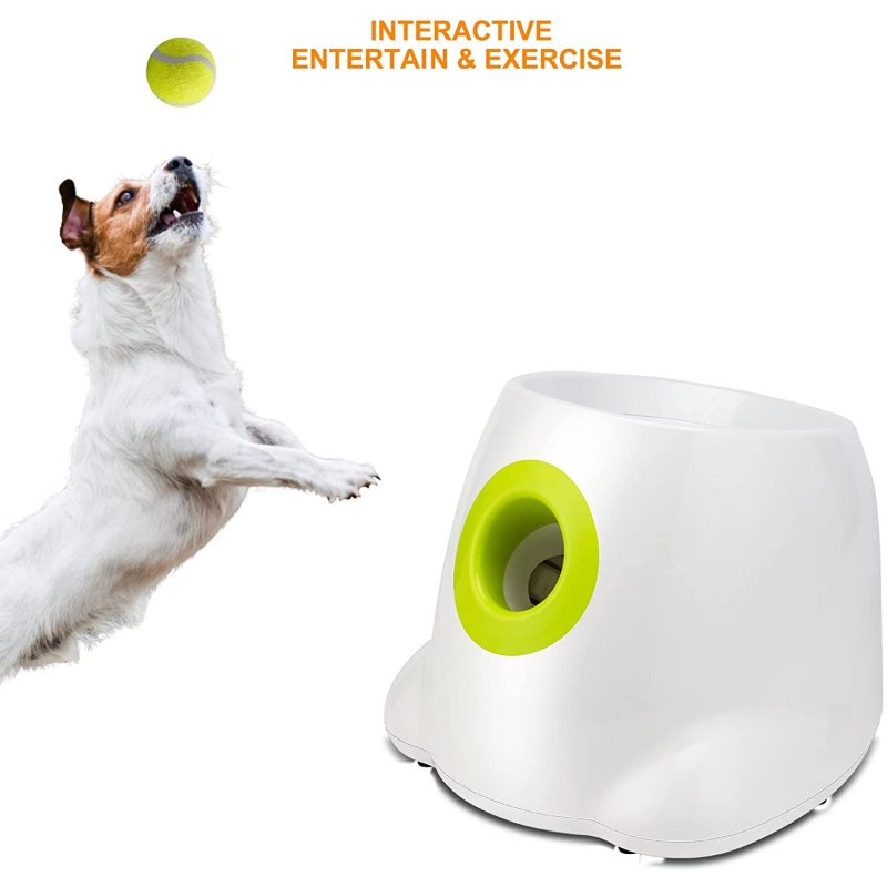 Automatic Toys Dog Ball Launcher Interactive Outside Thrower Machine for  Dogs