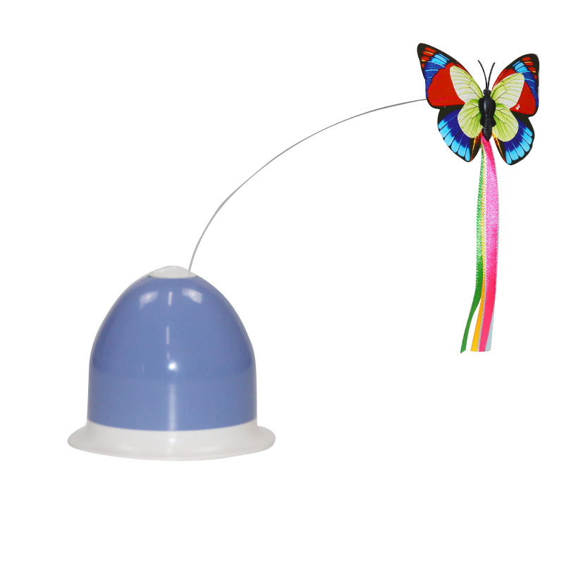 Electric pet cat toy with cat butterfly bell ball self - relieving device cross-border hot selling cat supplies