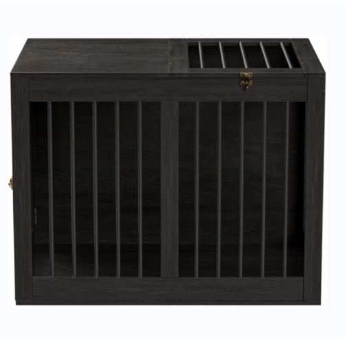 Modern Design Dog Crate Double Doors Dog Kennel Furniture Style