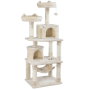Cat Tree Cat Towers with Platform & Hammock Pet Supplies