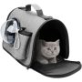 Large Cat Carrier Airline Approved Soft Sided Foldable Pet Travel Bag Portable Collapsible Vehicle Pet Bag