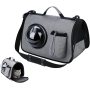 Large Cat Carrier Airline Approved Soft Sided Foldable Pet Travel Bag Portable Collapsible Vehicle Pet Bag