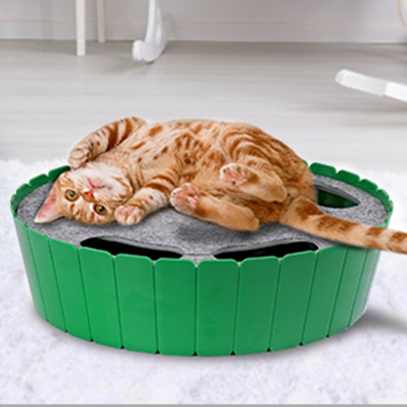 Hot Selling Electric Interactive Motion Cat Toy Hide and Seek Automatic Rotating Teaser Fun Exercise Pop Mouse Hunting Cat Toy