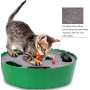Hot Selling Electric Interactive Motion Cat Toy Hide and Seek Automatic Rotating Teaser Fun Exercise Pop Mouse Hunting Cat Toy
