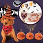 Dog Bandanas Halloween for Pet Scarf Halloween Accessories for Large Medium Small Puppy
