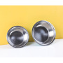Non Slip Dogs Feeding Bowls Pet Food Feeding Bowl Stainless Steel Anti Slip Dog Cat Bowl