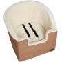 Pet Car Booster Bucket Seat - 18 x 18 x 16 Inches