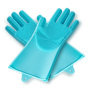Pet Grooming Mitt Dog Cat Brush Dog Bathing Shampoo Mitt Silicone High Density Eco-Friendly