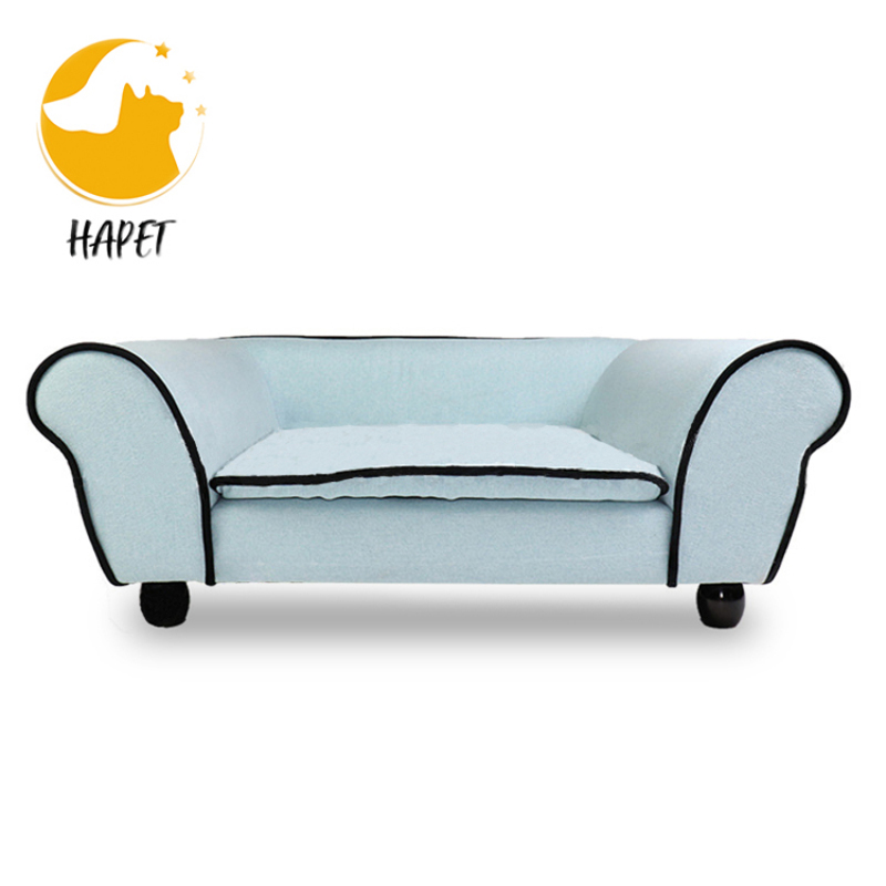 Removable Washable  Velvet Pet Couch for Small Dog Cat Pet Ultra Plush Snuggle Pet Bed Sofa
