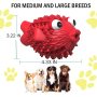 Dog Chew Toys for Aggressive Chewers,Large Medium Breed Teeth Grinding Indestructible Squeak Relieve