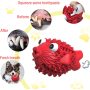 Dog Chew Toys for Aggressive Chewers,Large Medium Breed Teeth Grinding Indestructible Squeak Relieve