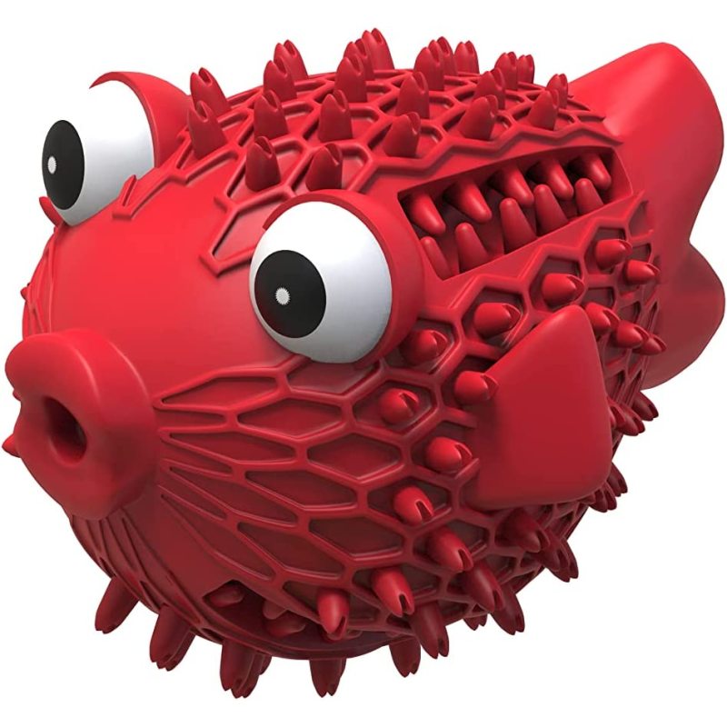 Dog Chew Toys for Aggressive Chewers,Large Medium Breed Teeth Grinding Indestructible Squeak Relieve