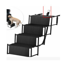 Wholesale New Pet Products Customized Outdoor Portable pet Step Ramp Ladder Folding Car Tracing Dog Stairs