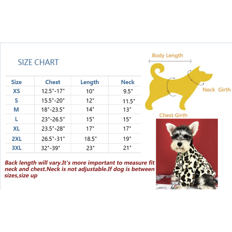 Luxury Dog Leopard Print Faux Fur Coat pet Dog Autumn Winter Clothes Warm Jacket Outdoor pet coat