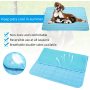Washable Ice Silk Sleep Mat Cooling Mat Pet Sleeping Kennel Pad Non-Toxic Sleep Bed Mat for Large Dogs Cats Animal