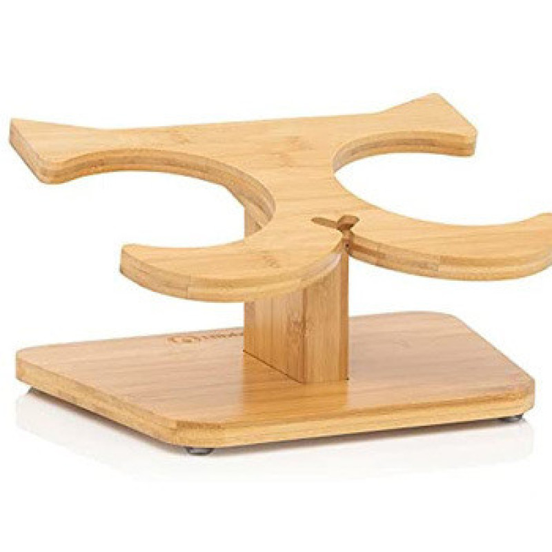 Cat Feeder Bowl Stand Wooden Dog Small Pet Food Set